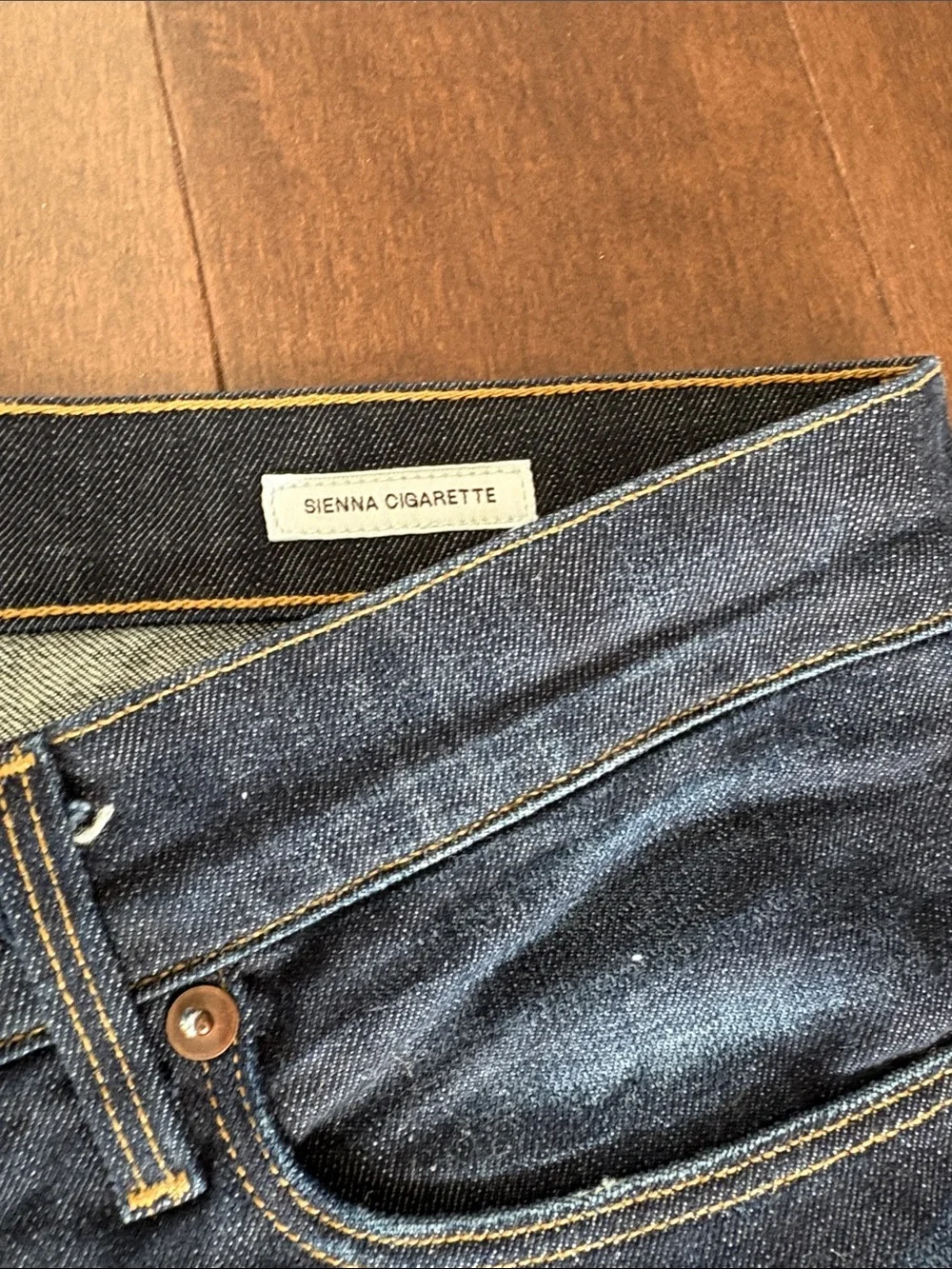 Lucky Brand Women’s Sienna Cigarette Dark Blue Jeans